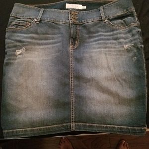 Torrid Denim Skirt